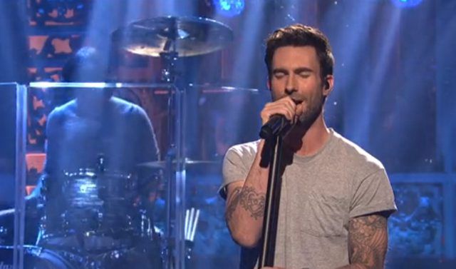 Maroon 5 performed "One More Night" and "Daylight."
